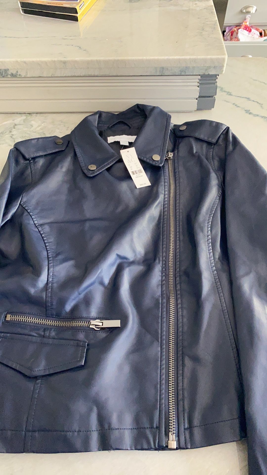 Women Faux Leather Jacket
