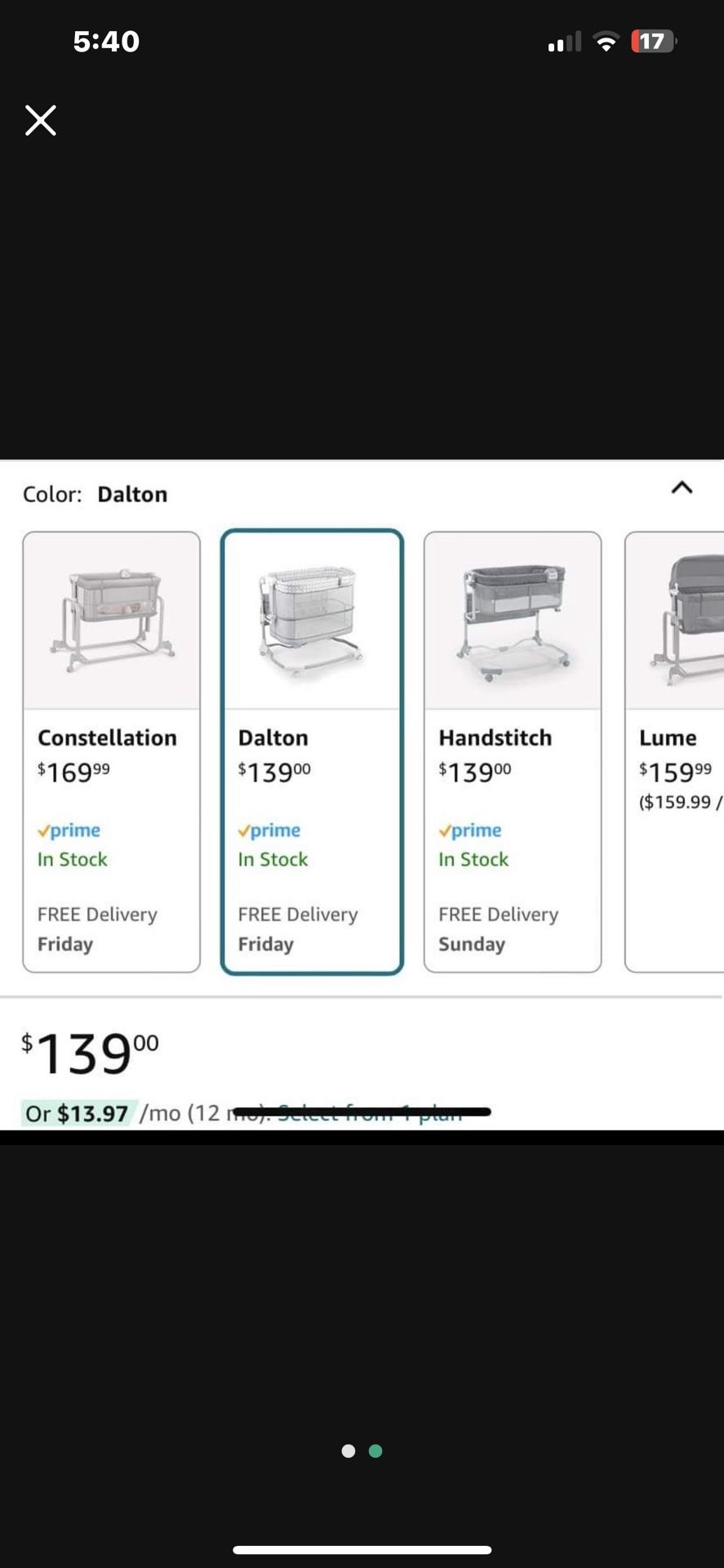 Crib Ingenuity Dream & Grow Bedside Baby Bassinet
