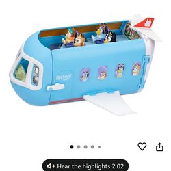 Bluey 3-in-1 transforming airplane playset