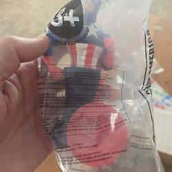 10 Taco Bell Promotional Captain America Action Figures