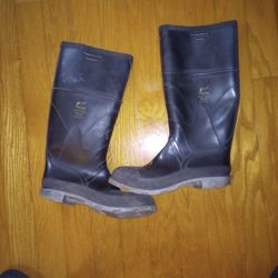 Steel Toe Rain Boots Size 10