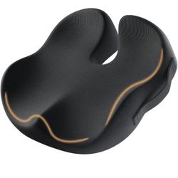 ProtoArc Seat Cushion for Tailbone Pain Relief, Office Chair Cushion, Coccyx Cushion, Ergonomic Memory Foam Seat Cushion for Home, Car, Pressure Relie