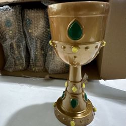 Set of 24 Medieval Gold Crown Goblets  Make Your Party Royal 