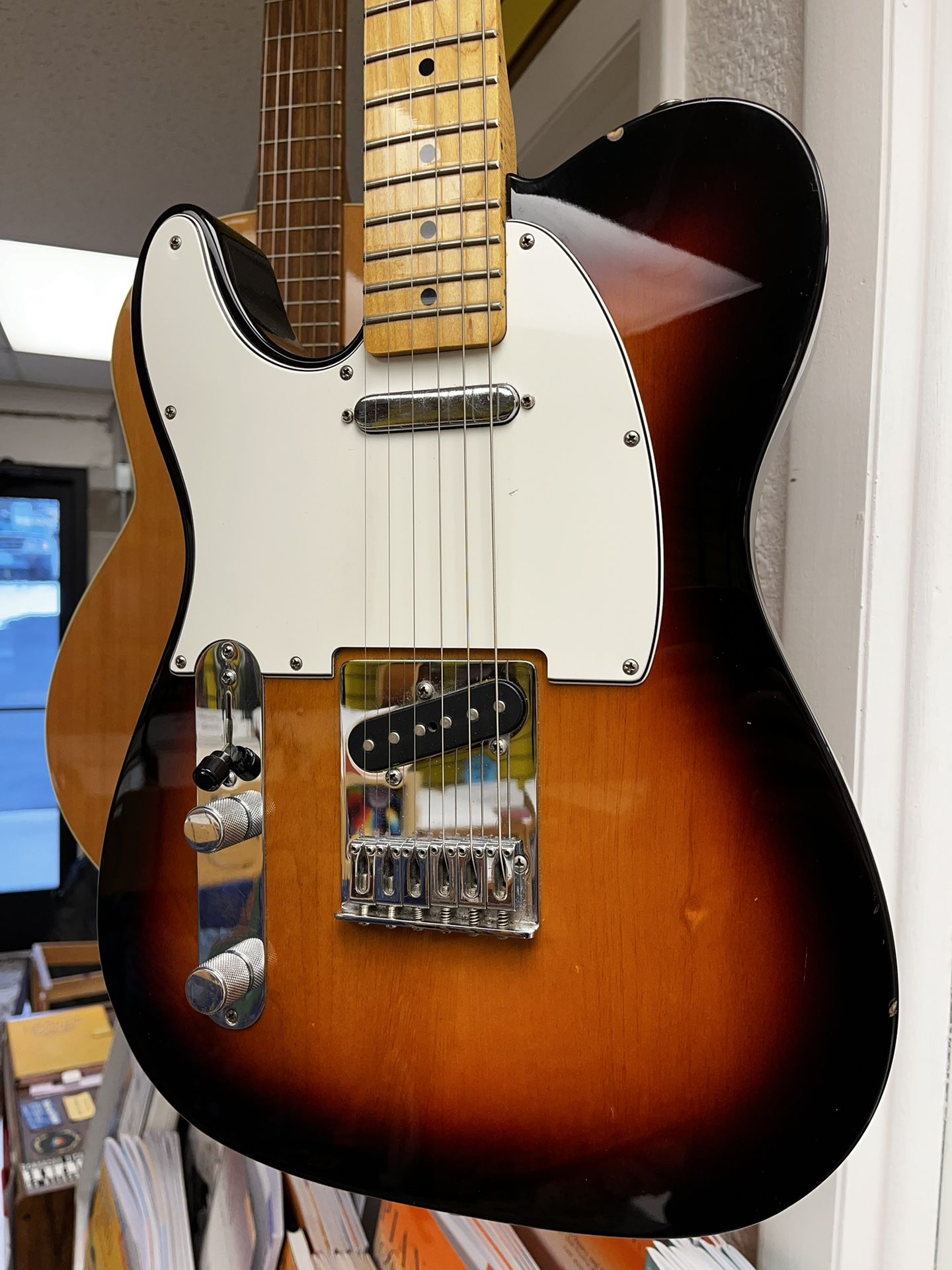 Fender MIM Left Handed Telecaster Electric Guitar