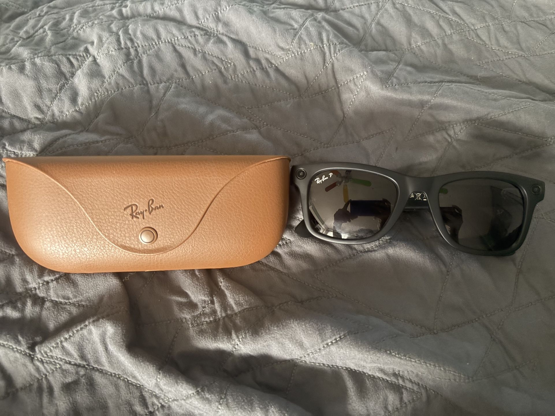 Ray-Ban Meta - Wayfarer Large (Gen 1) Matte Black 