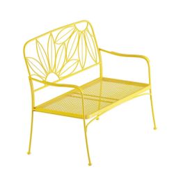 Sunflower bench