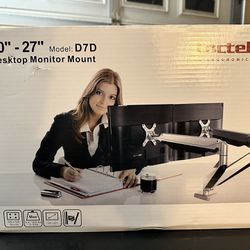 Dual Monitor Desk Mount - Loctek D7D