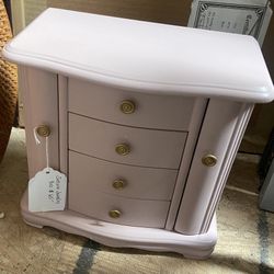 Hand Painted Wooden Jewelry Box 