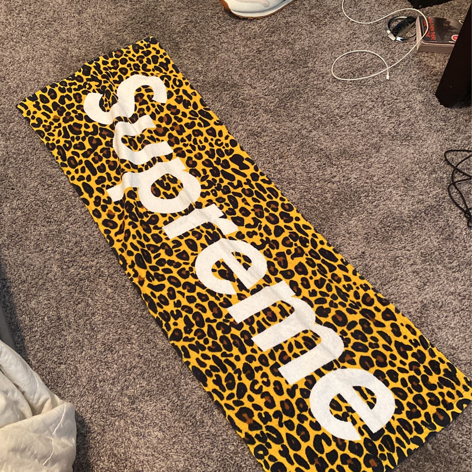 Supreme cheetah towel hotsell