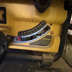 Dewalt 10 Inch table saw 15 amp
