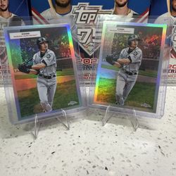 Topps Chrome 2025 Baseball Ichiro Seattle Mariners #SSDH-8 Hologram