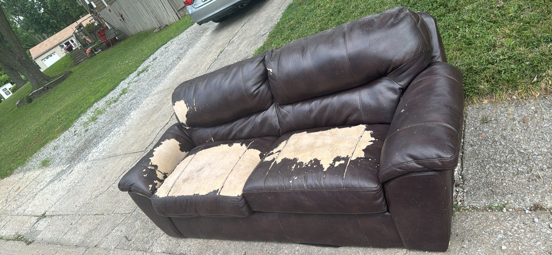 Leather Couch