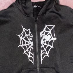 Spider Web Heart Hoodie