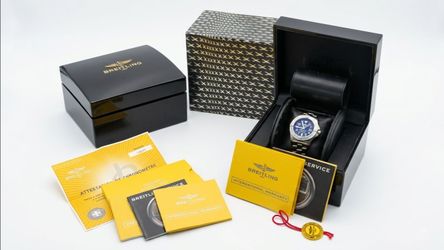 Breitling Avenger Seawolf Stainless Steel Swiss Automatic 45mm COSC - Full Set