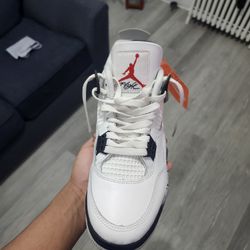 Jordan 4 White Cement 