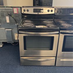 Stainless Steel Kenmore Coil Top Electric Stove