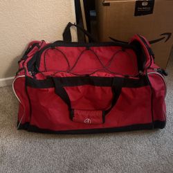 Red Duffle/Gym Bag