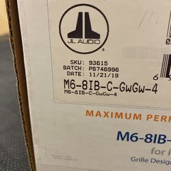 Jl Audio Marine 8” Subwoofer