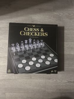 Chess & Checkers Open Box Never Used