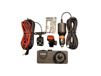 Three Channels Dash Cam loop recording G-Sensor 170º Wide-Angle Camera Rotation