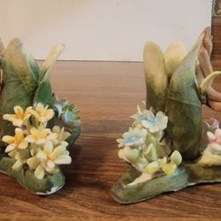 Capiomonte Floral Candle Holders