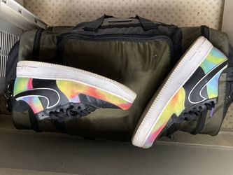 Nike Air Force Ones Custom Tyedie Limited Edition Size 11.5
