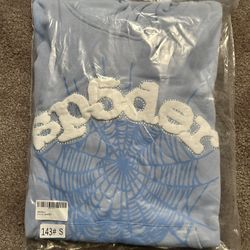 Blue Men’s Spider Hoodie Size S