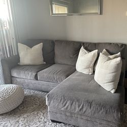 Taupe Grey Sectional 