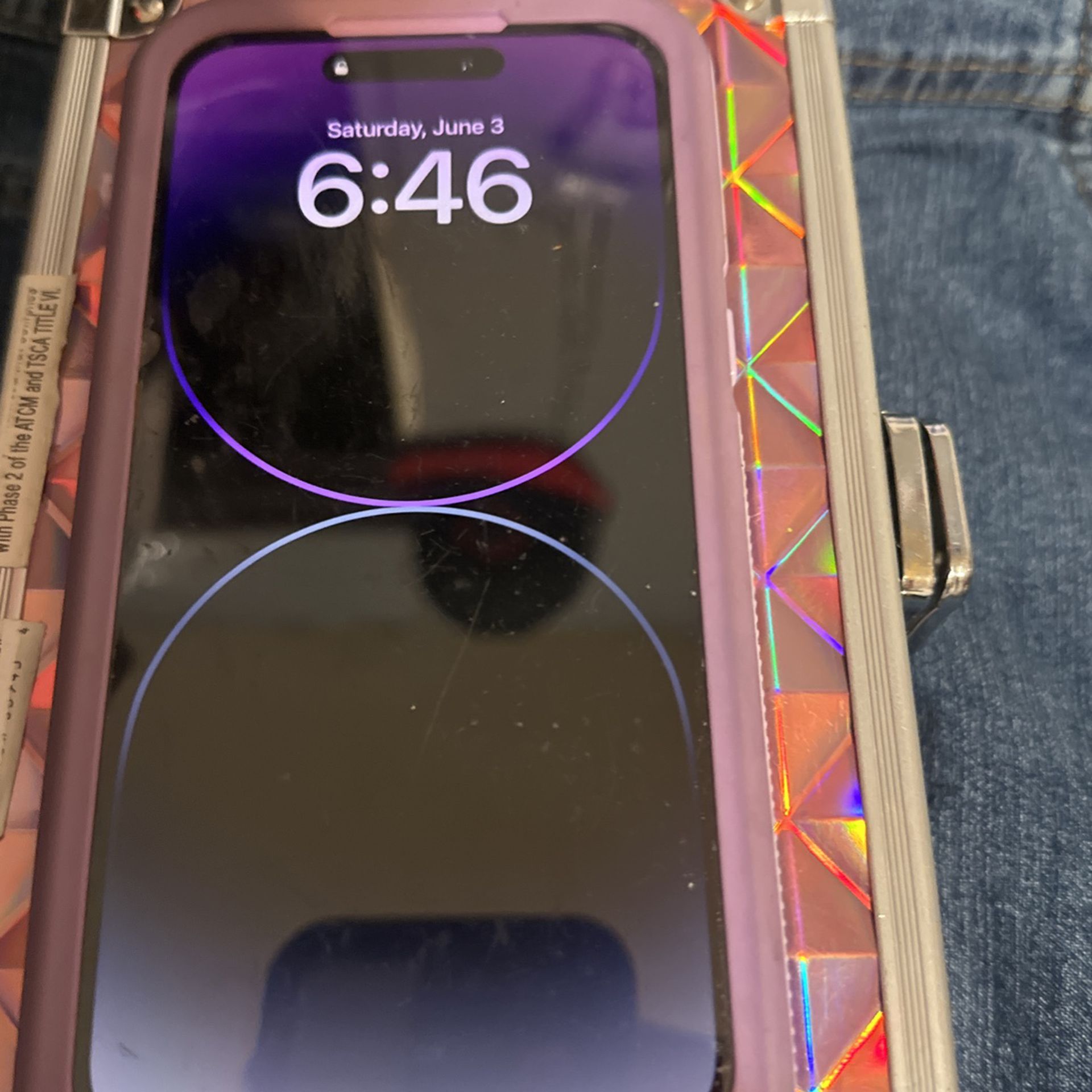 I Got Two iPhones One Gold And One Purple