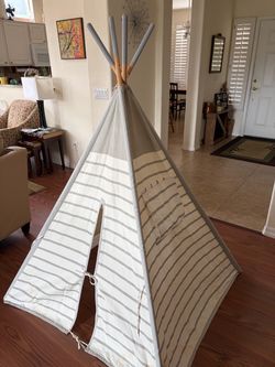 Canvas Kids Play Teepee
