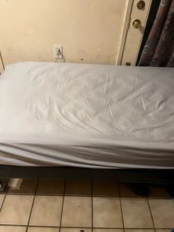 Bed frame for sell does not come with mattress