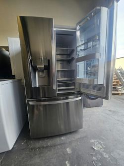 Yes it works L G Refri ger ator Fri dge Ask for INSTALL