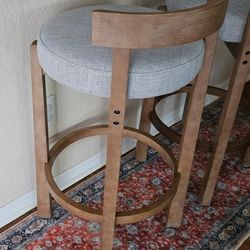 2 NEW Teak  Stools