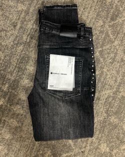 Purple jeans