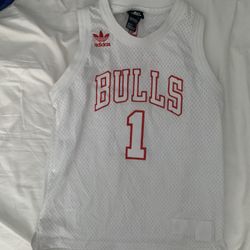 Special Edition White Derick Rose Jersey