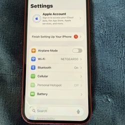 iPhone 12 256gb Product Red Unlocked