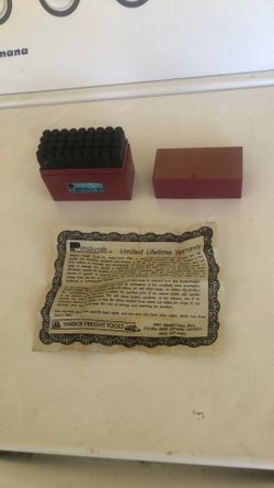 Pittsburgh stamping set (New in Case)