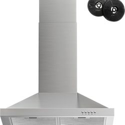 Fire gas range hood