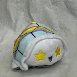 Tee Turtle Reversible Turtle Plushie [[Happy + Angry] Rainbows