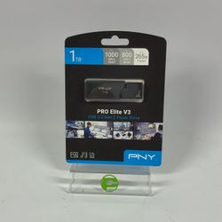New PNY Pro Elite V3 1TB Class 10 Flash Drive USB 3.2 Gen 2 4K