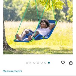 Swings - Giant Saucer and Hanging Lounge Chair