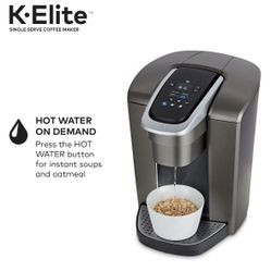 Keurig K-Elite K-90 Single-Serve K-Cup Pod Coffee Maker with Iced Coffee Setting