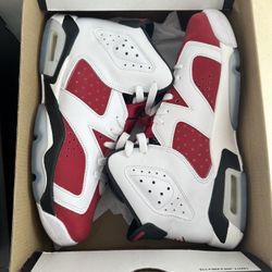 Air Jordan 6 (carmine) Sz 7