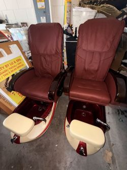Pedicure  Spa Chairs – $1,000 Each / $2,000 for Both – Salon Equipment