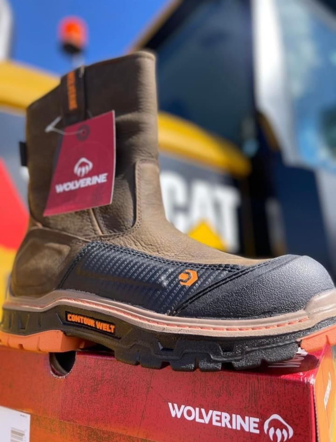 WORK BOOTS π₯Ύ // WOLVERINE OVERPASS//WATERPROOF //CM // COMPOSITE TOE // DIFFERENT SIZE AVAILABLE // Delivery π//