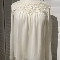 Cream Blouse