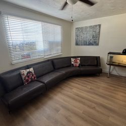 leather sectional sofa 
