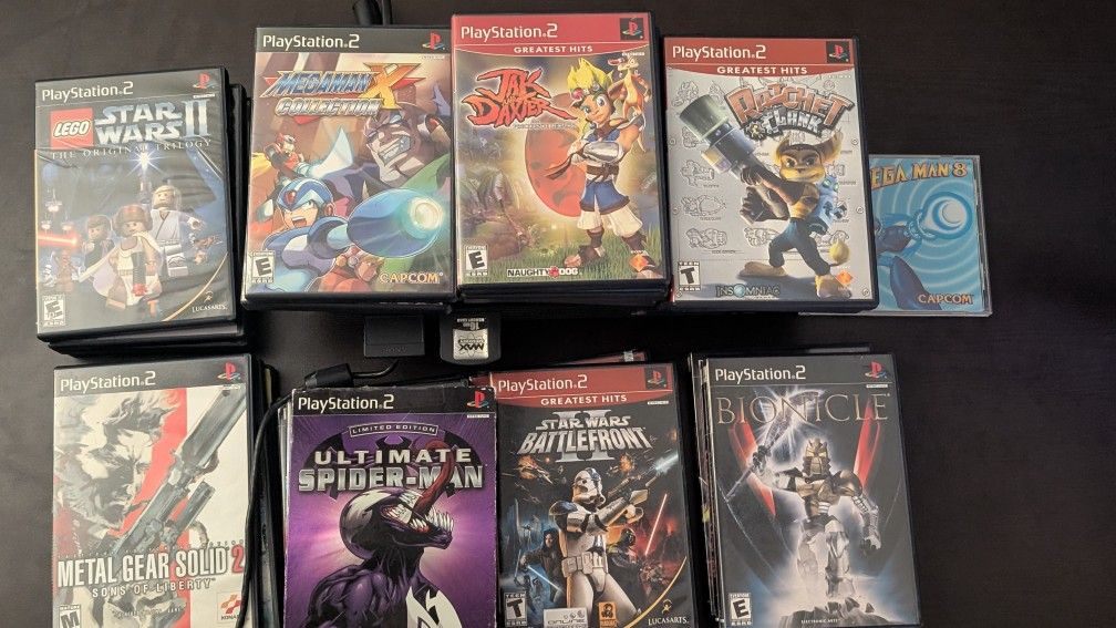Classic PS2 Games: Ultimate Spider-Man, Metal Gear Solid, Ratchet & Clank, and Jak and Daxter