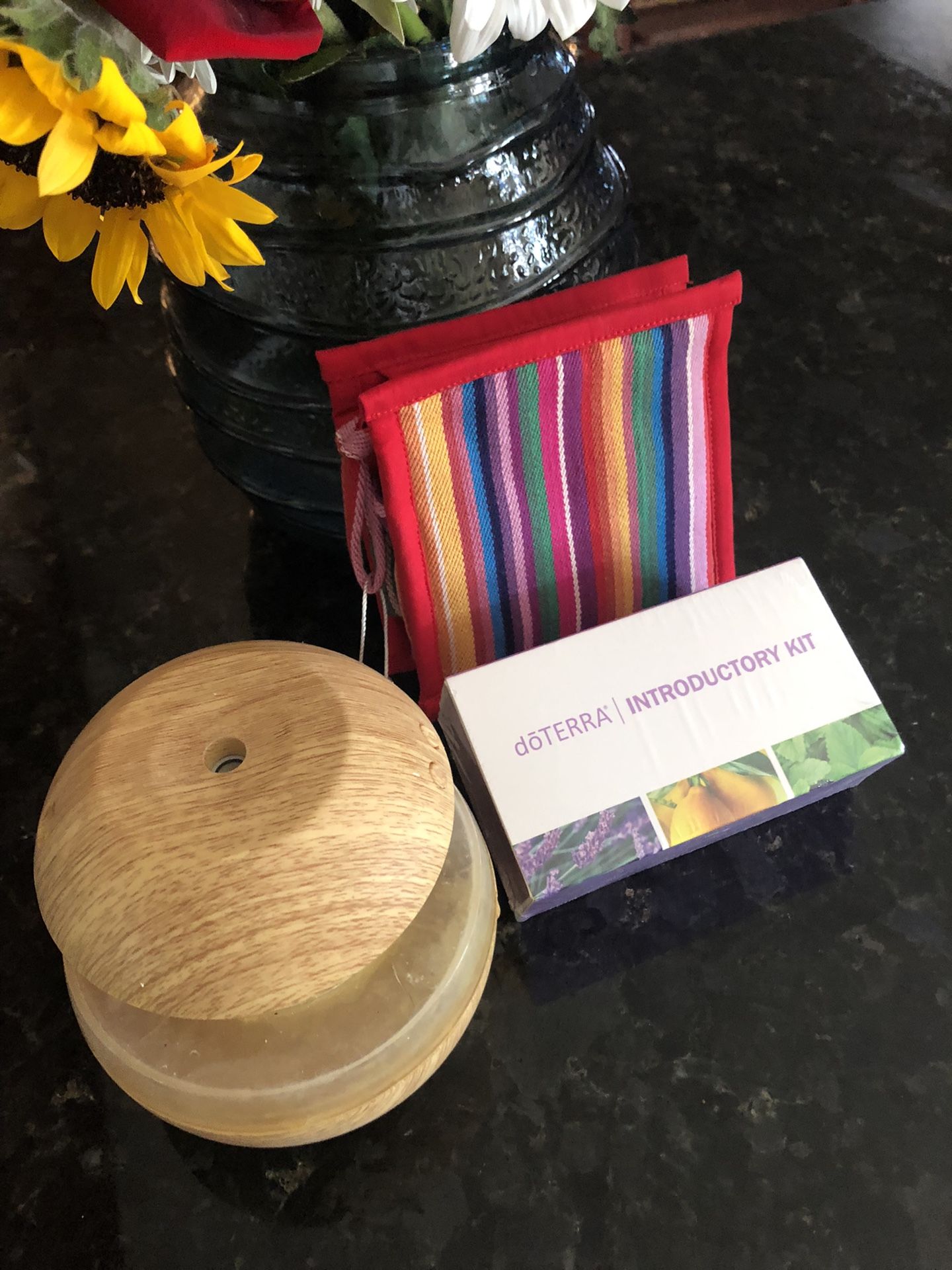 Mini Humidifier w/ Introductory Set Of Oils