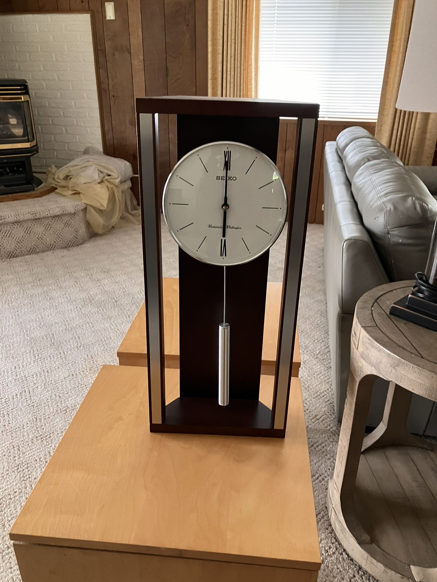 Small Seiko wall clock
